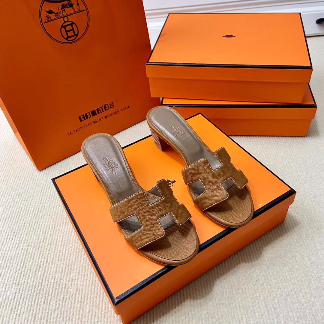 에르메스 올수공 오아시스 슬리퍼 샌들 앱송 23